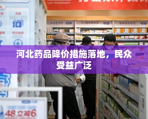 河北药品降价措施落地，民众受益广泛