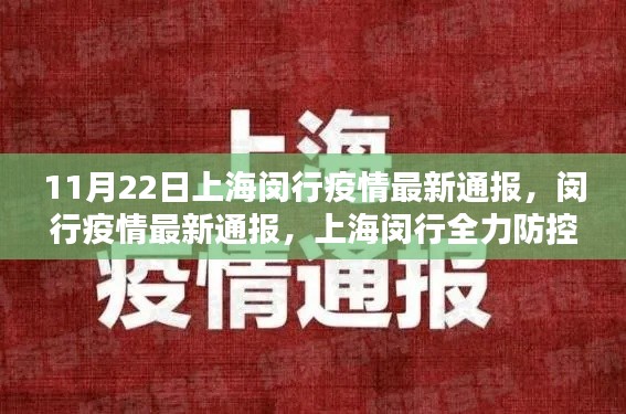 上海闵行疫情最新通报，全力防控，守护家园安全