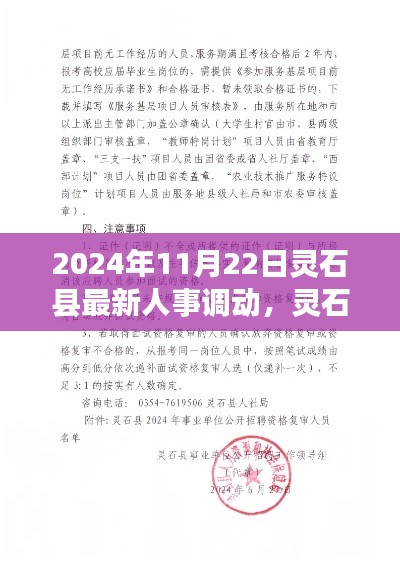 灵石县人事新篇章，日常人事调动与温馨故事（2024年11月22日）