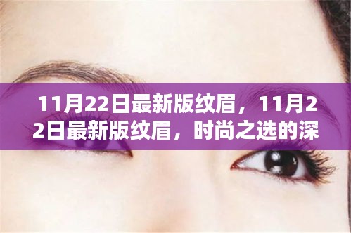 11月22日最新版纹眉，11月22日最新版纹眉，时尚之选的深度解析与个人观点