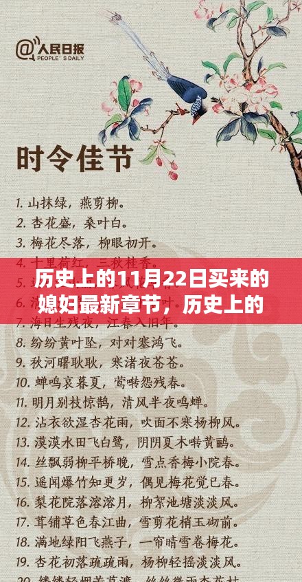 历史上的11月22日，买来的媳妇议题探讨与个人观点阐述
