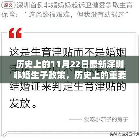 深圳非婚生子政策历史演变与最新深度评测，历史上的重要时刻回顾与介绍