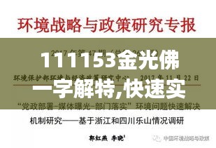111153金光佛一字解特,快速实施解答研究_活动版YDV2.58