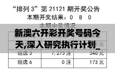 新澳六开彩开奖号码今天,深入研究执行计划_计算机版ABW2.18