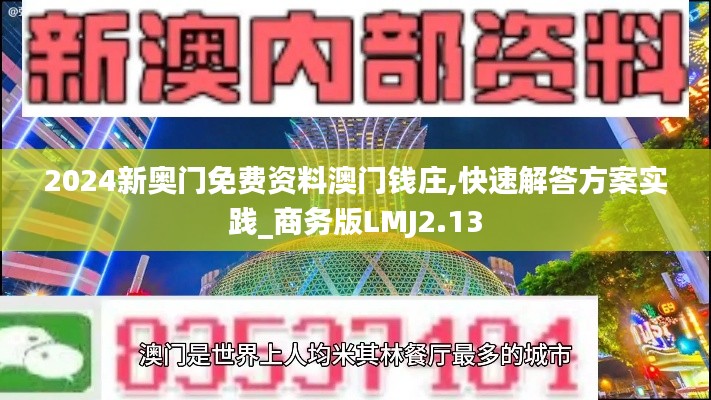 2024新奥门免费资料澳门钱庄,快速解答方案实践_商务版LMJ2.13