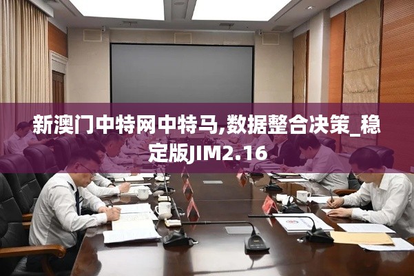 新澳门中特网中特马,数据整合决策_稳定版JIM2.16
