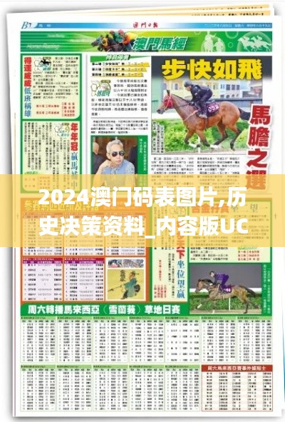 2024澳门码表图片,历史决策资料_内容版UCU2.44