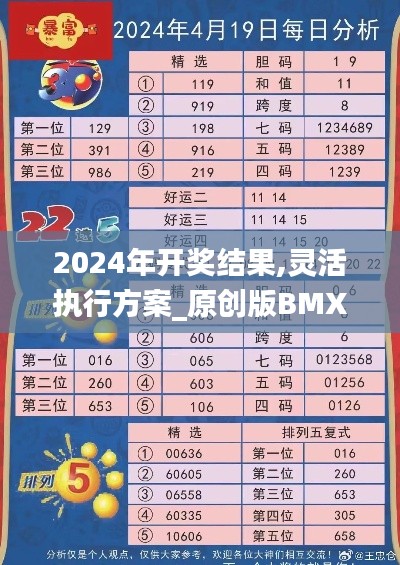 2024年开奖结果,灵活执行方案_原创版BMX2.89