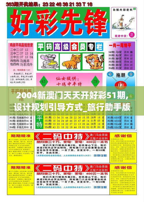 2004新澳门天天开好彩51期,设计规划引导方式_旅行助手版ERM2.27