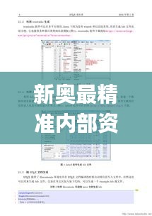 新奥最精准内部资料,快速处理计划_体育版BRS2.82
