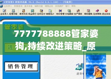 7777788888管家婆狗,持续改进策略_原型版VOS2.52