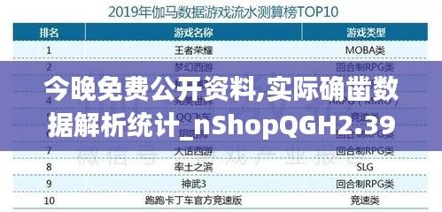 今晚免费公开资料,实际确凿数据解析统计_nShopQGH2.39