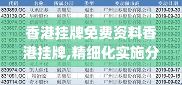 香港挂牌免费资料香港挂牌,精细化实施分析_业界版TRY2.35