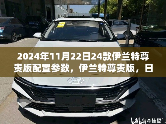 2024年伊兰特尊贵版配置参数详解，日常中的非凡体验