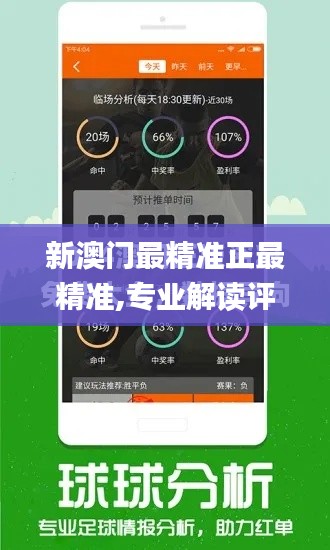 新澳门最精准正最精准,专业解读评估_教育版CPY2.35