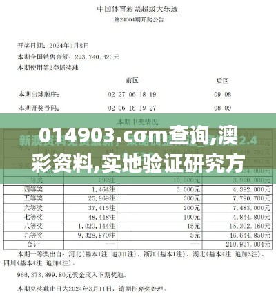 014903.cσm查询,澳彩资料,实地验证研究方案_媒体版DVE2.63