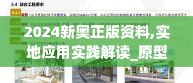 2024新奥正版资料,实地应用实践解读_原型版ZLV2.6