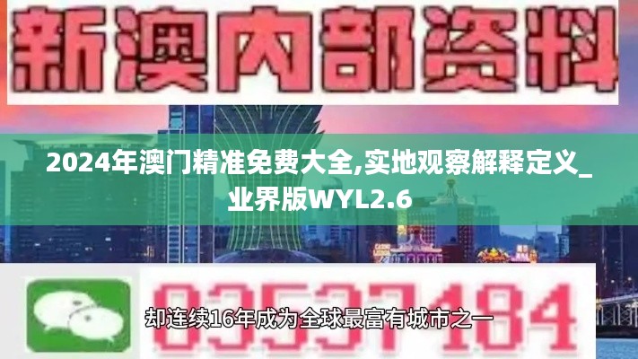 2024年澳门精准免费大全,实地观察解释定义_业界版WYL2.6