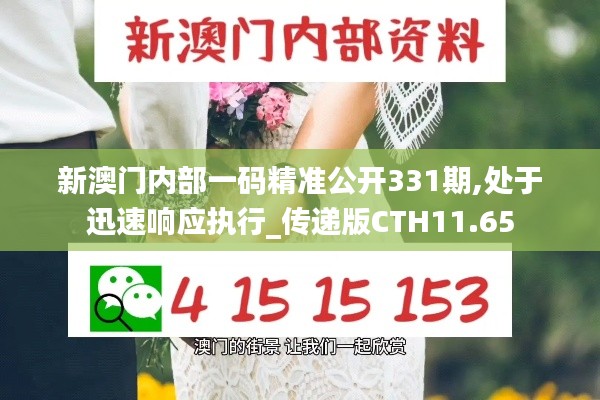 新澳门内部一码精准公开331期,处于迅速响应执行_传递版CTH11.65