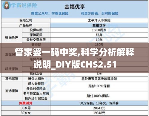 管家婆一码中奖,科学分析解释说明_DIY版CHS2.51
