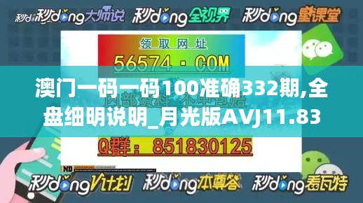 澳门一码一码100准确332期,全盘细明说明_月光版AVJ11.83