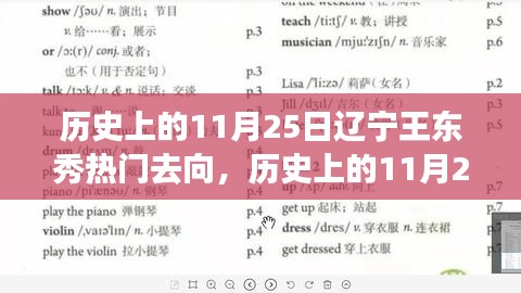探寻辽宁王东秀的成长之路与热门去向，历史视角下的探寻指南