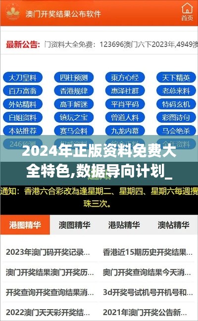 2024年正版资料免费大全特色,数据导向计划_趣味版KXR9.52