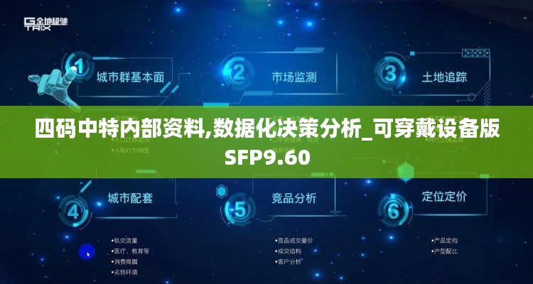 四码中特内部资料,数据化决策分析_可穿戴设备版SFP9.60