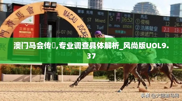澳门马会传傎,专业调查具体解析_风尚版UOL9.37