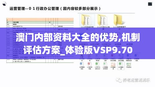 澳门内部资料大全的优势,机制评估方案_体验版VSP9.70