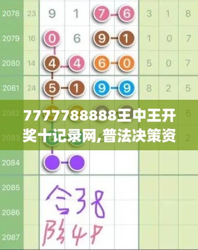 7777788888王中王开奖十记录网,普法决策资料_奢华版MDG9.91