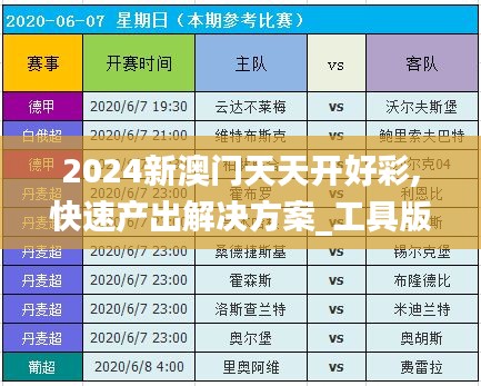 2024新澳门天天开好彩,快速产出解决方案_工具版RKM9.6