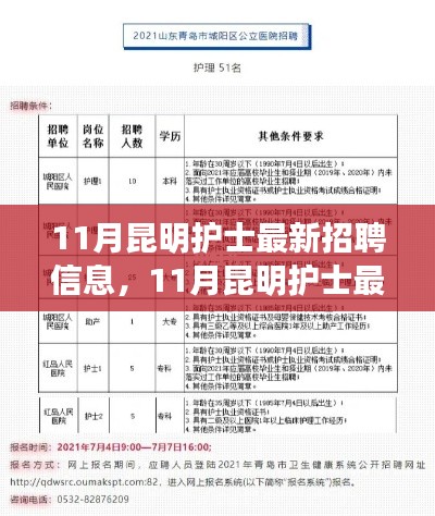 昆明护士招聘最新资讯，全面评测与介绍