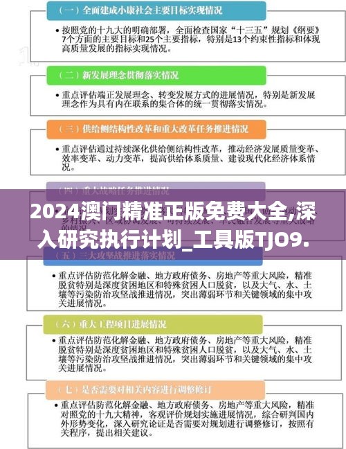 2024澳门精准正版免费大全,深入研究执行计划_工具版TJO9.50
