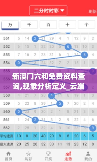 新澳门六和免费资料查询,现象分析定义_云端版HDX9.83