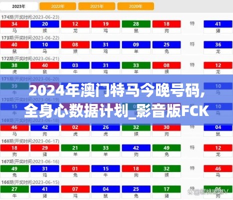 2024年澳门特马今晚号码,全身心数据计划_影音版FCK9.56