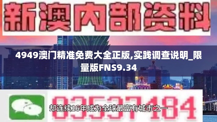4949澳门精准免费大全正版,实践调查说明_限量版FNS9.34