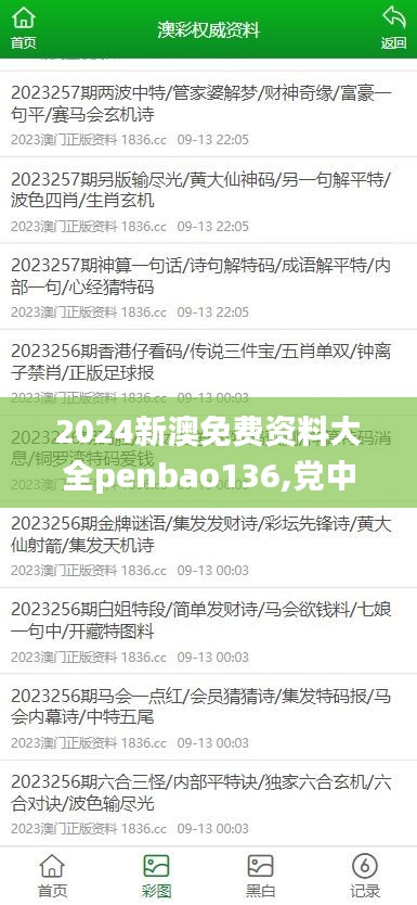 2024新澳免费资料大全penbao136,党中央决策资料_怀旧版XNG9.22