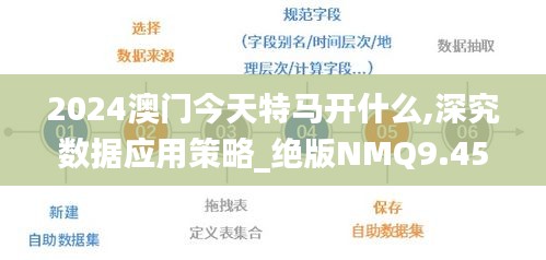 2024澳门今天特马开什么,深究数据应用策略_绝版NMQ9.45