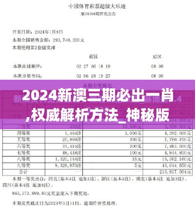 2024新澳三期必出一肖,权威解析方法_神秘版JEW9.18