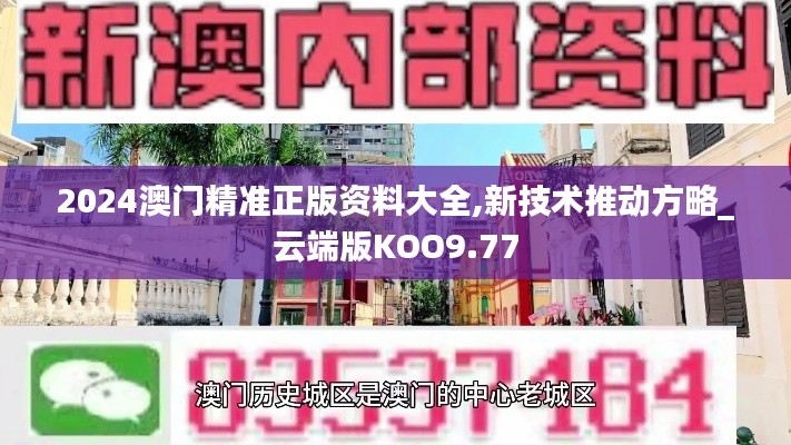 2024澳门精准正版资料大全,新技术推动方略_云端版KOO9.77