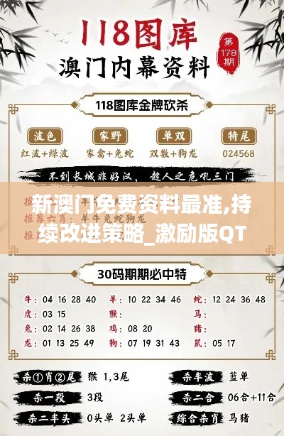 新澳门免费资料最准,持续改进策略_激励版QTN9.86