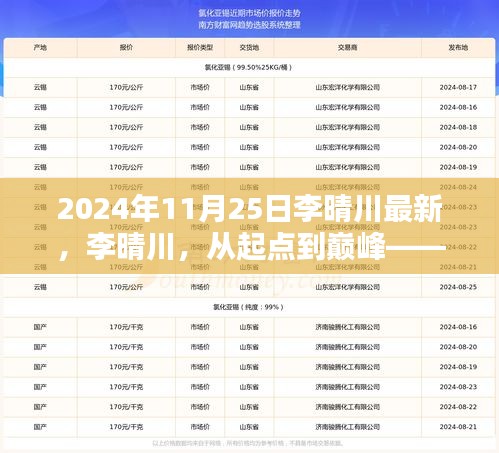 李晴川，从起点到巅峰——时代印记的见证者（最新报道，2024年11月25日）
