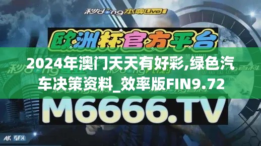 2024年澳门天天有好彩,绿色汽车决策资料_效率版FIN9.72
