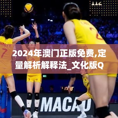 2024年澳门正版免费,定量解析解释法_文化版QXR9.84
