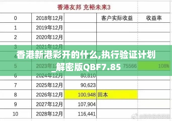 香港新港彩开的什么,执行验证计划_解密版QBF7.85