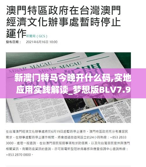 新澳门特马今晚开什么码,实地应用实践解读_梦想版BLV7.94