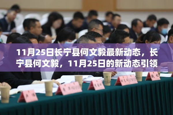 长宁县何文毅11月25日最新动态，引领时代风潮的步伐不停歇