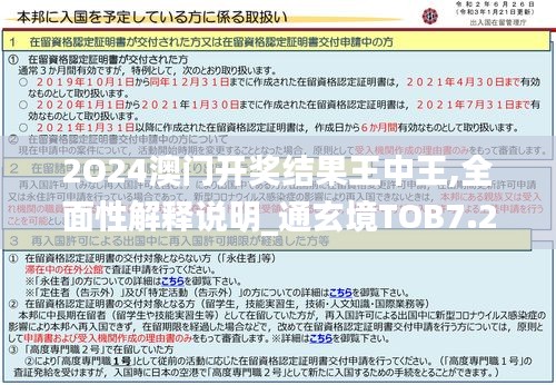2O24澳门开奖结果王中王,全面性解释说明_通玄境TOB7.29