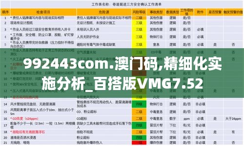 992443com.澳门码,精细化实施分析_百搭版VMG7.52